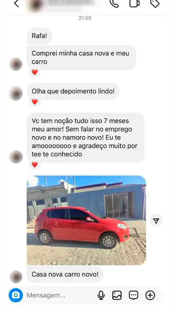 Depoimento de aluna 3